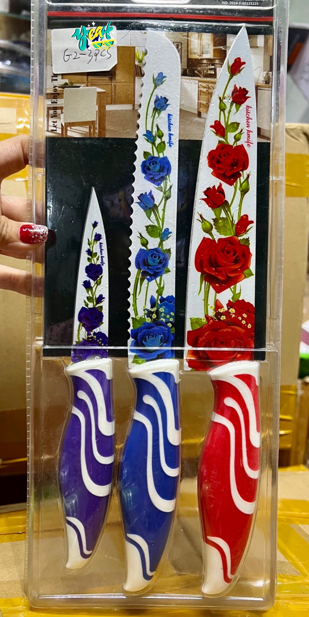 Dao tráng men cao cấp siêu bén
