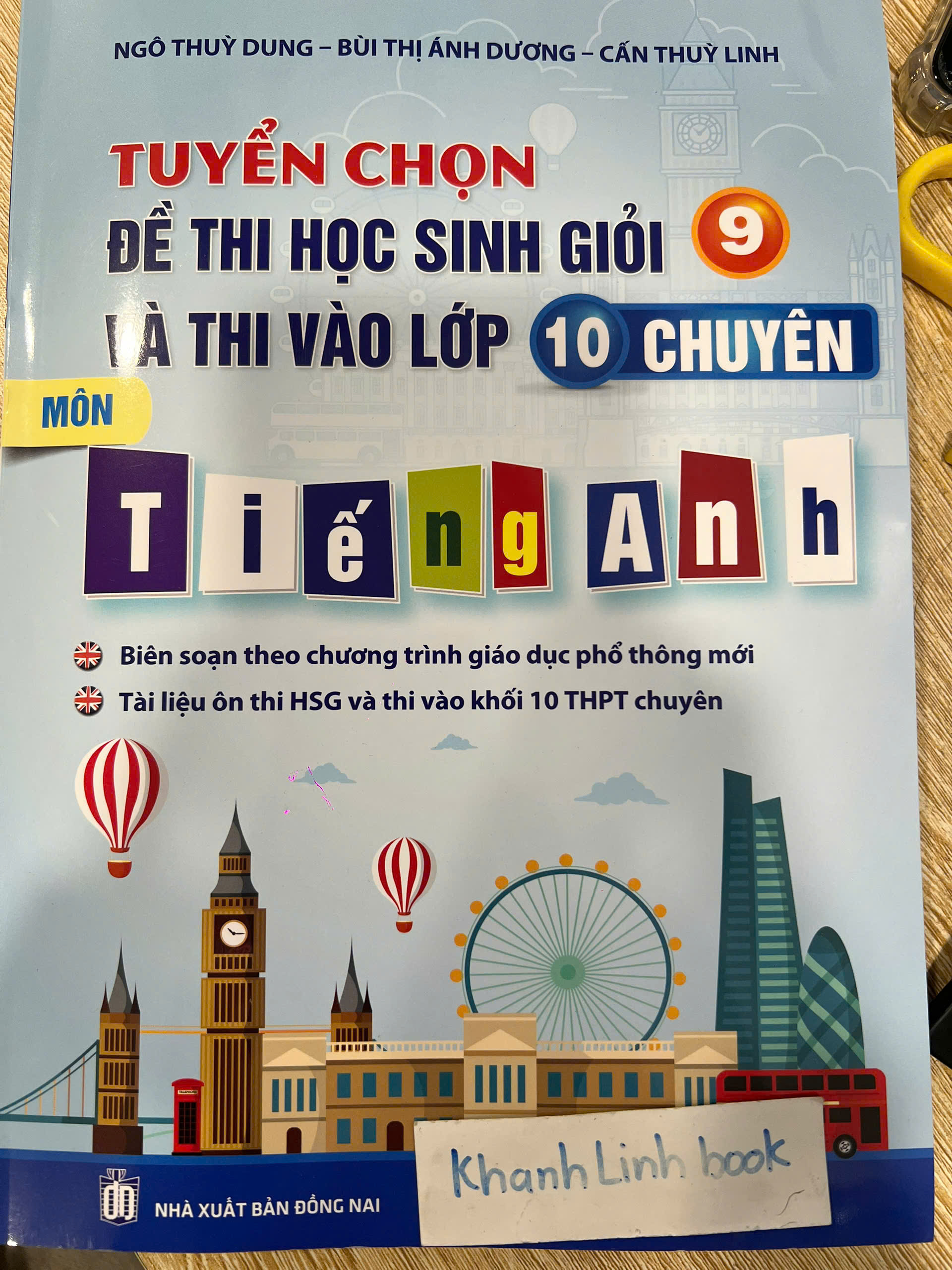 Sách - Tuyển Chọn Đề Thi Học Sinh Giỏi 9 Và Thi Vào Lớp 10 Chuyên Tiếng Anh