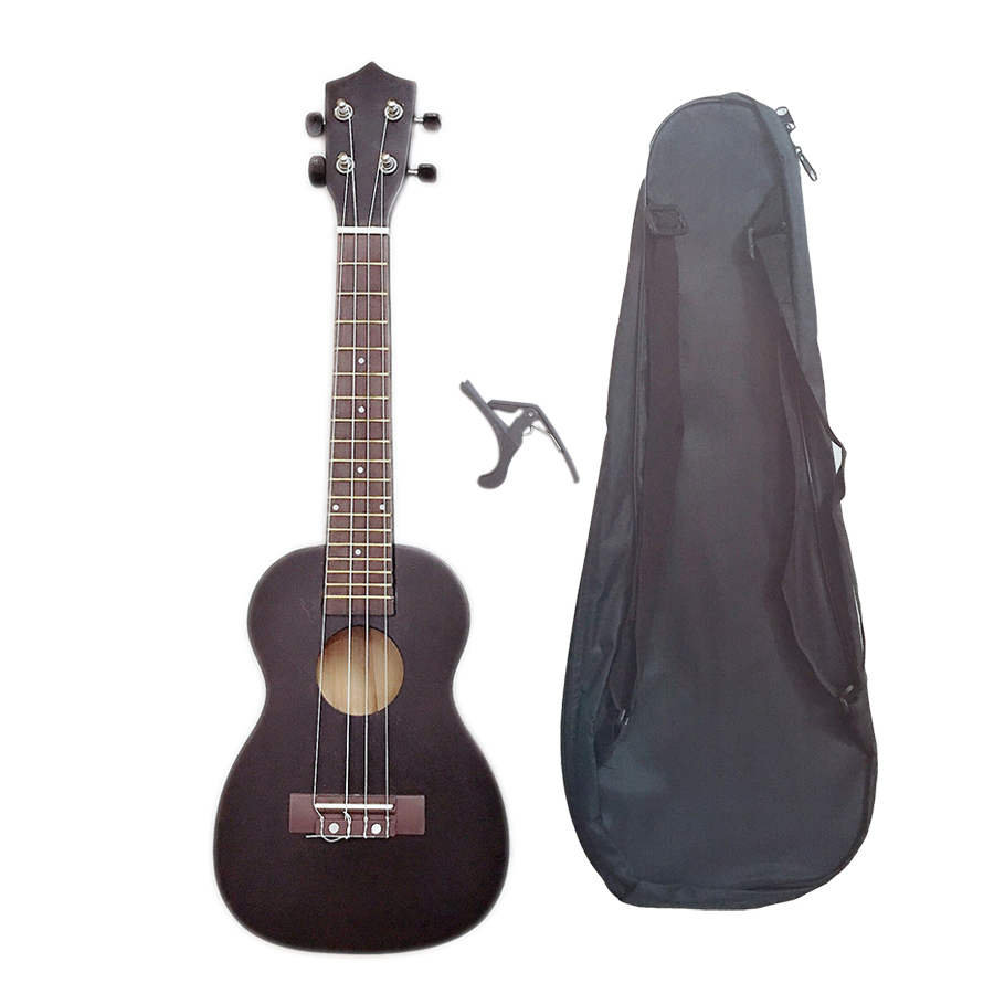 Đàn Ukulele Concert Woim 33A19 kèm bao vải và capo nâng tông