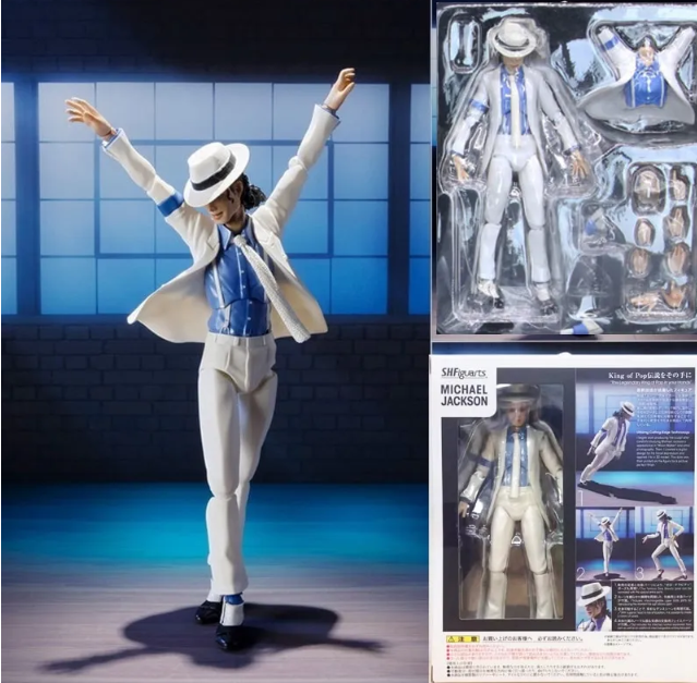 Mô hình Figure Michael Jackson vũ điệu mặt trăng có khớp thay áo