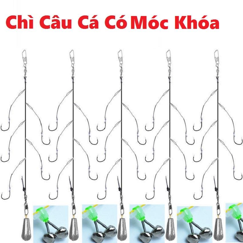 Chì Câu Cá Có Móc Khóa Linh Cao Cấp Sanami Fishing Store - SPK-8