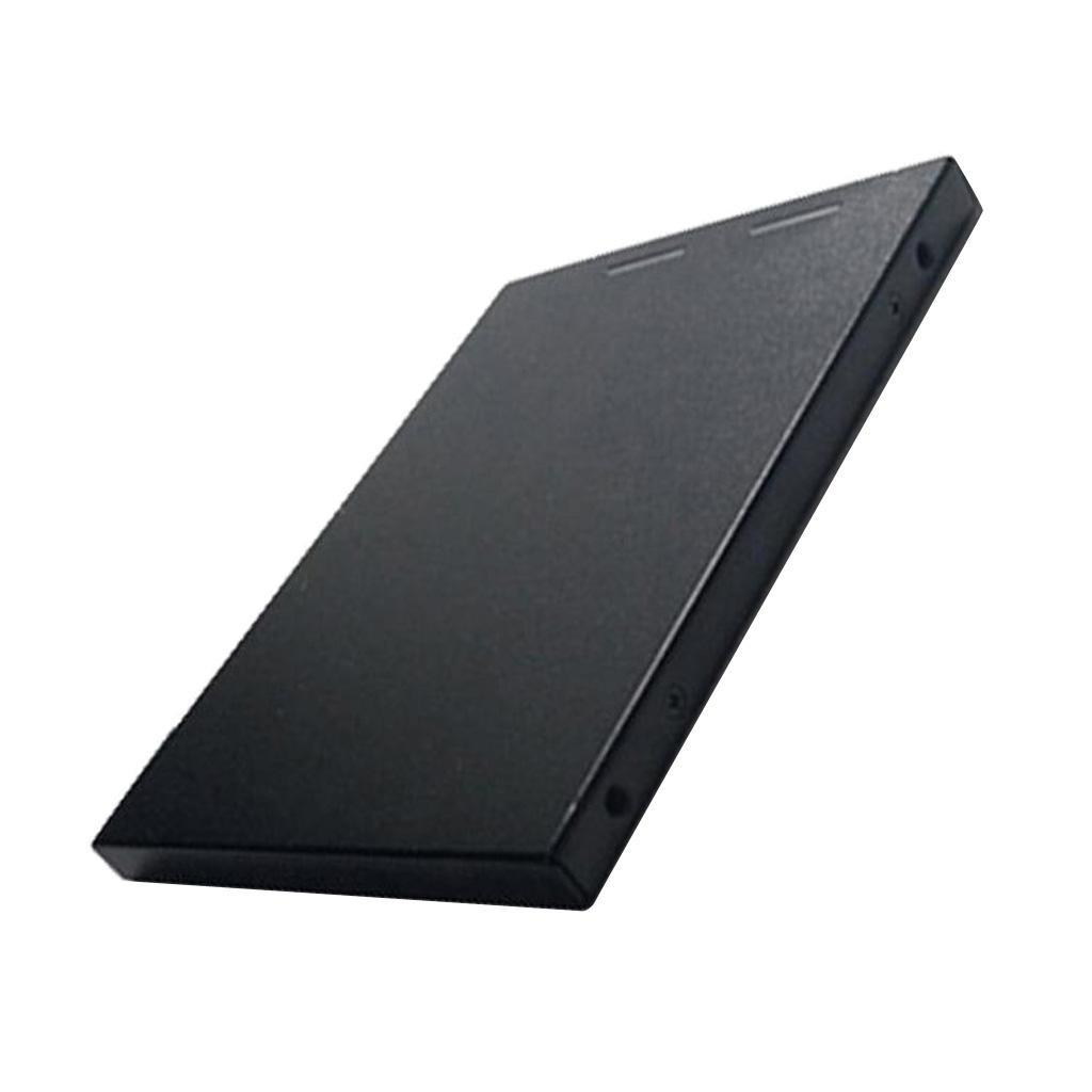 2pieces mSATA to 2.5'' SATA III SDD HDD Converter Adapter Drives Card Enclosure