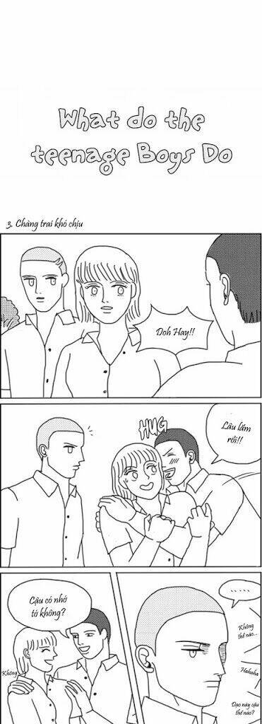 what do the teenage boys do chapter 3 1