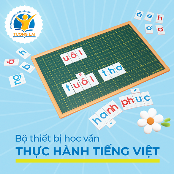 Bộ Thiết Bị Thực Hành Tiếng Việt và Toán Lớp 1