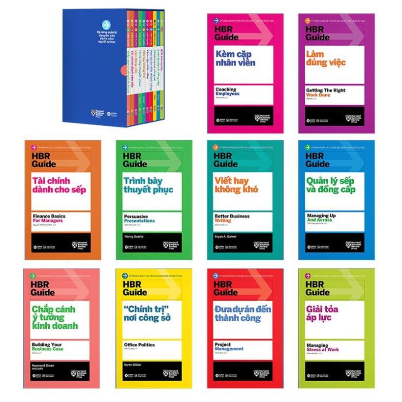HBR Guide 2021: Kỹ Năng Quản Lý Chuyên Sâu Từ Harvard Business Review ( Bộ 10 Cuốn ) - Bản Quyền