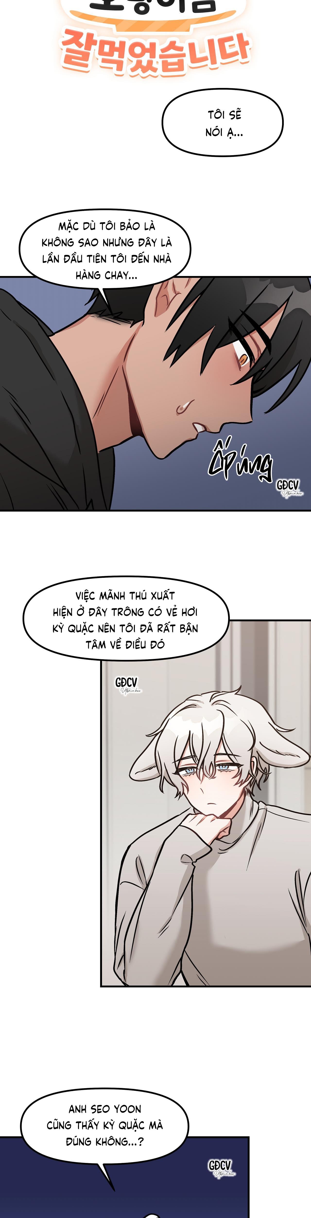 thưa ngài hổ, tôi đã ăn rất ngon miệng chapter 5 6