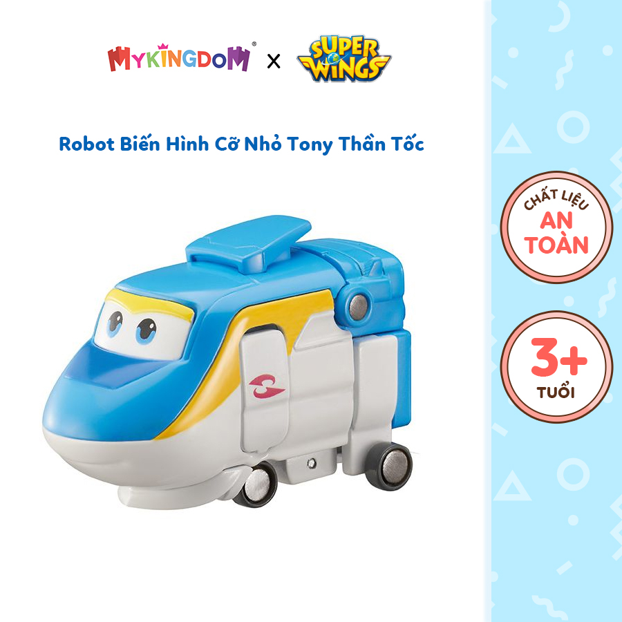 Đồ Chơi SUPERWINGS Robot Biến Hình Cỡ Nhỏ Tony Thần Tốc YW760036