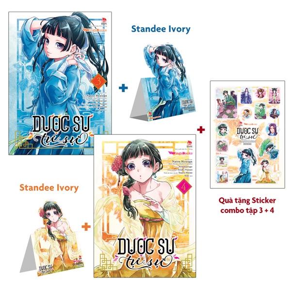 Dược Sư Tự Sự (Manga) - Tập 3 + 4 - Tặng Kèm 02 Standee Ivory + 01 Sticker