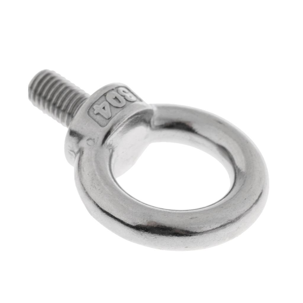 Bu Lông Tròn DIN 580 Bằng Thép Không Gỉ 304 Cho Động Cơ Biển