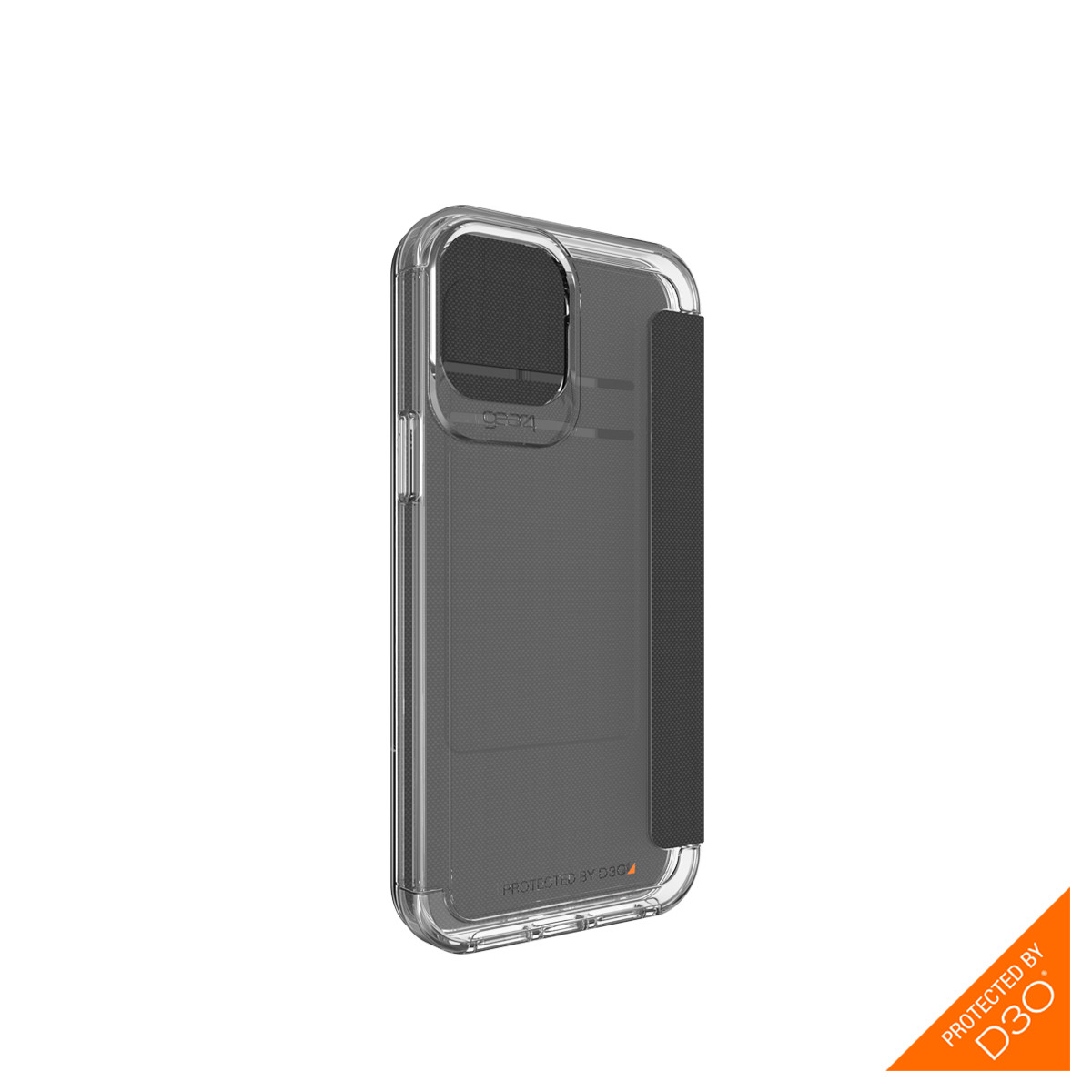 Ốp lưng Gear4 Wembley Flip iPhone - Công nghệ chống sốc độc quyền D3O, kháng khuẩn, tương thích tốt với sóng 5G - Hàng chính hãng