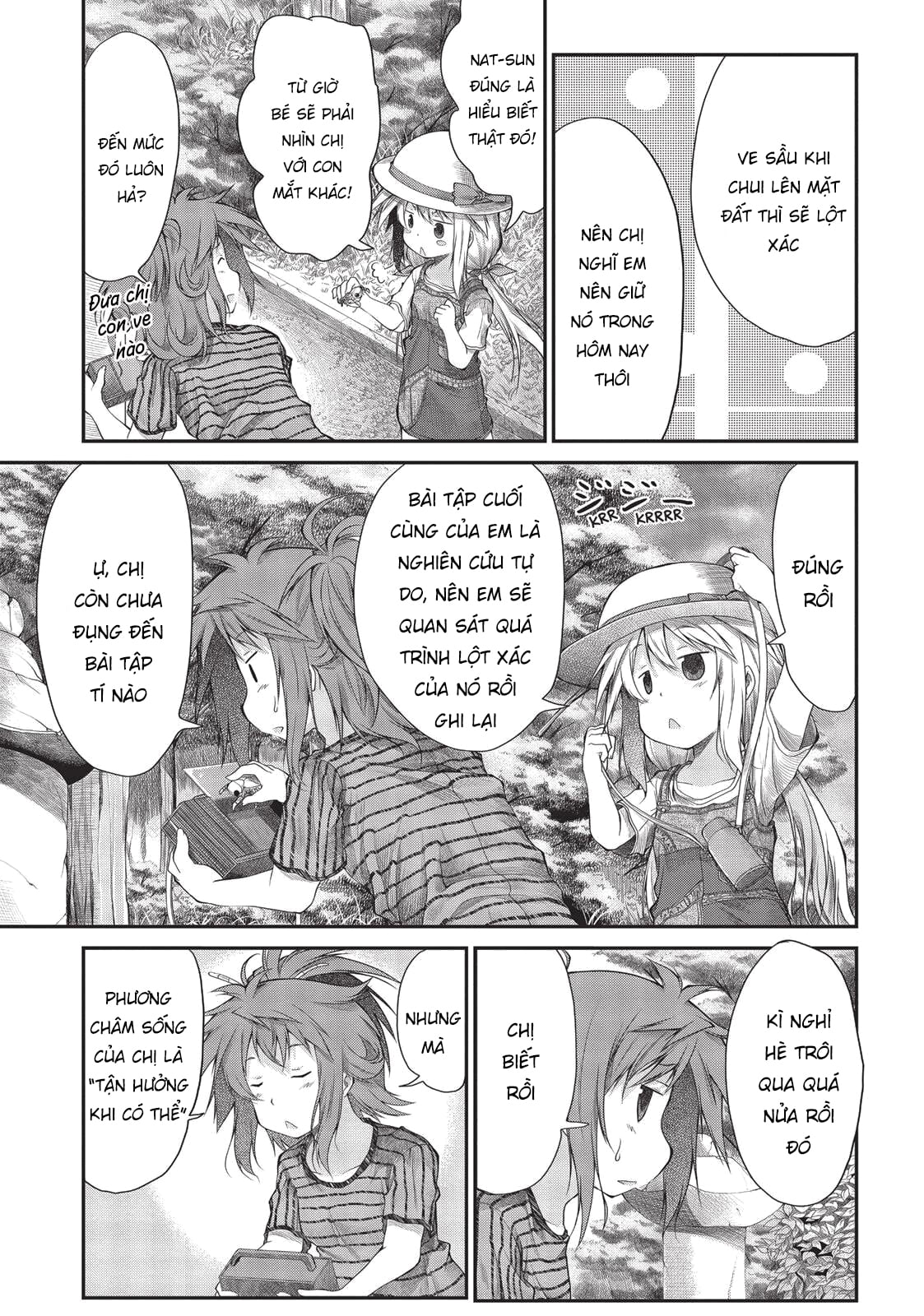 non non biyori chapter 14 15