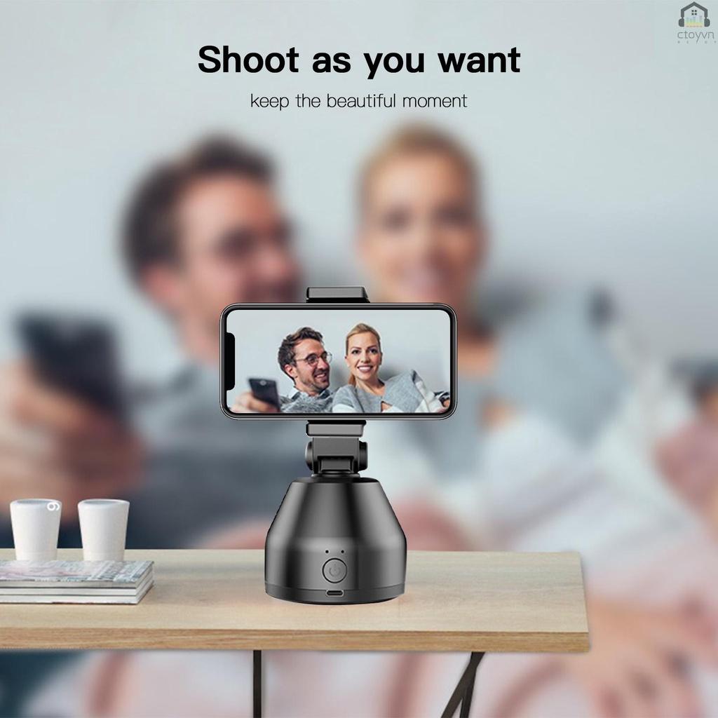 Giá đỡ điện thoại thông minh kết nối bluetooth không dây xoay 360 độ