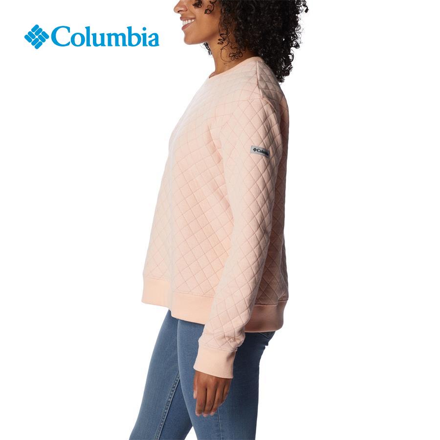 Áo thun tay dài thể thao nữ Columbia Columbia Lodge Quilted Crew - 2013122890