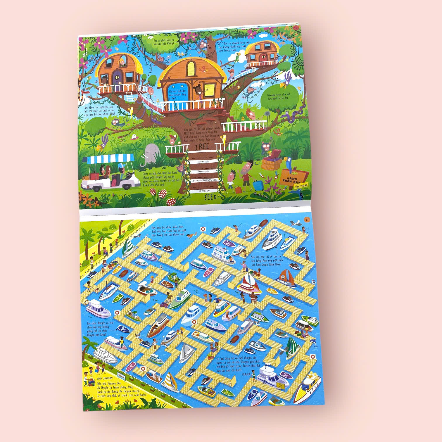 Cuốn Sách Khổng Lồ Về Trò Chơi Tư Duy - Holiday Activity Pad