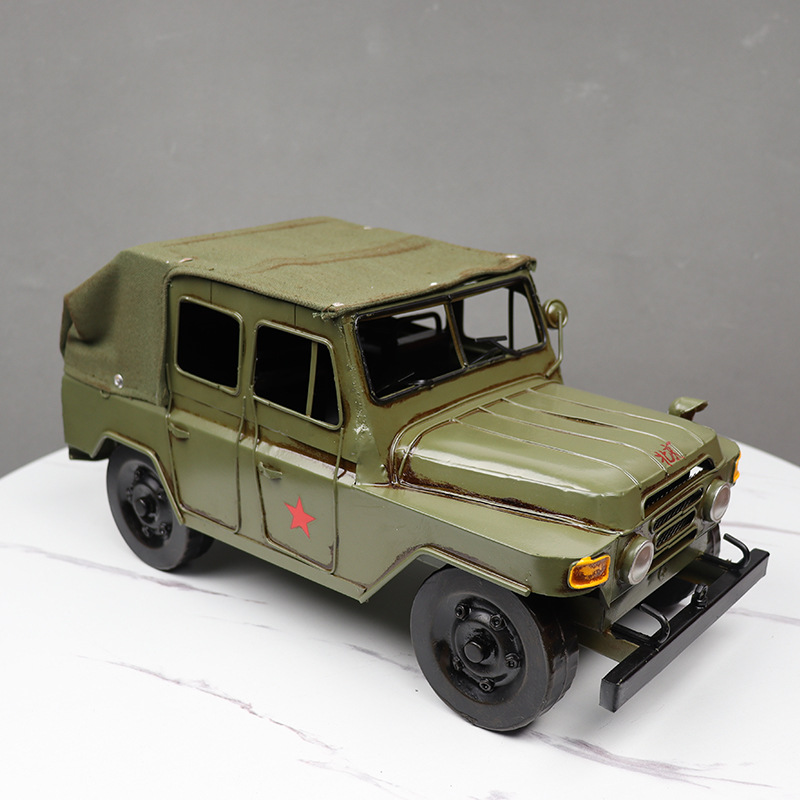 Mô Hình Xe Jeep Quân Đội