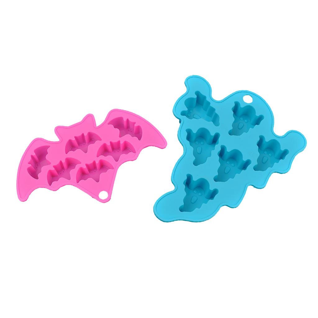 2 pieces Silicone Fondant Mold Cake Decorating Chocolate Sugarcraft Mould
