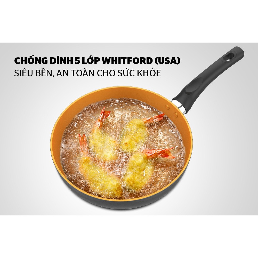 CHẢO CHỐNG DÍNH ĐÁY TỪ SUNHOUSE MAMA SHG1126MCB - Hàng chính hãng