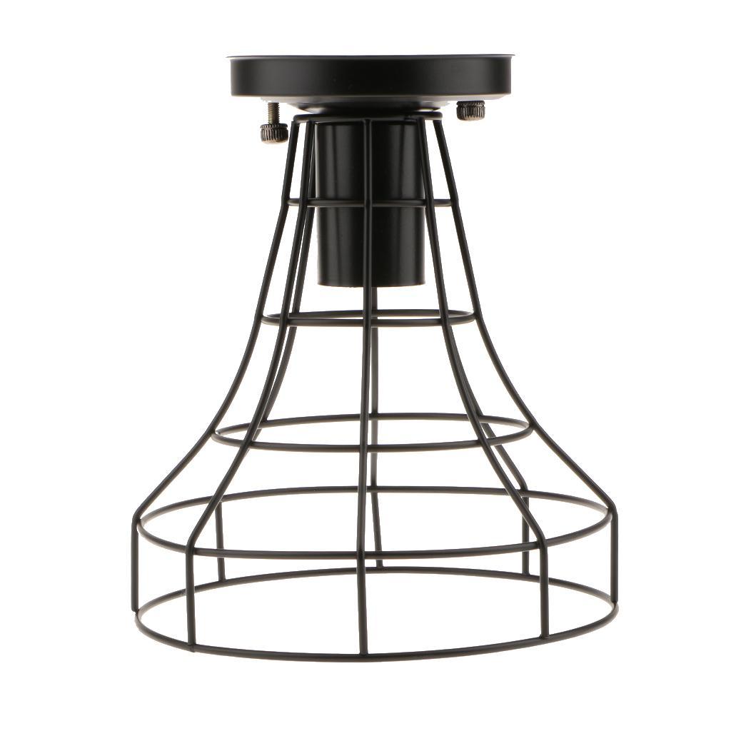 Retro vintage style iron ceiling lampshade pendant interior decoration