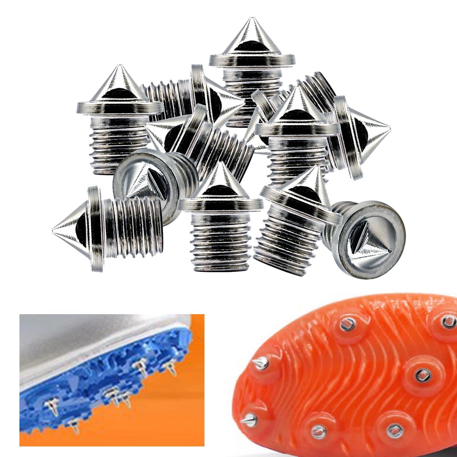12x Track Spikes Sturdy Replacement Spikes for Running High Jump Backpacking