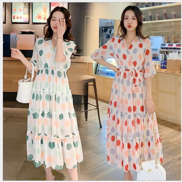 ĐẦM BẦU VÁY BẦU CÔNG SỞ VOAN SÓNG LỚN BI