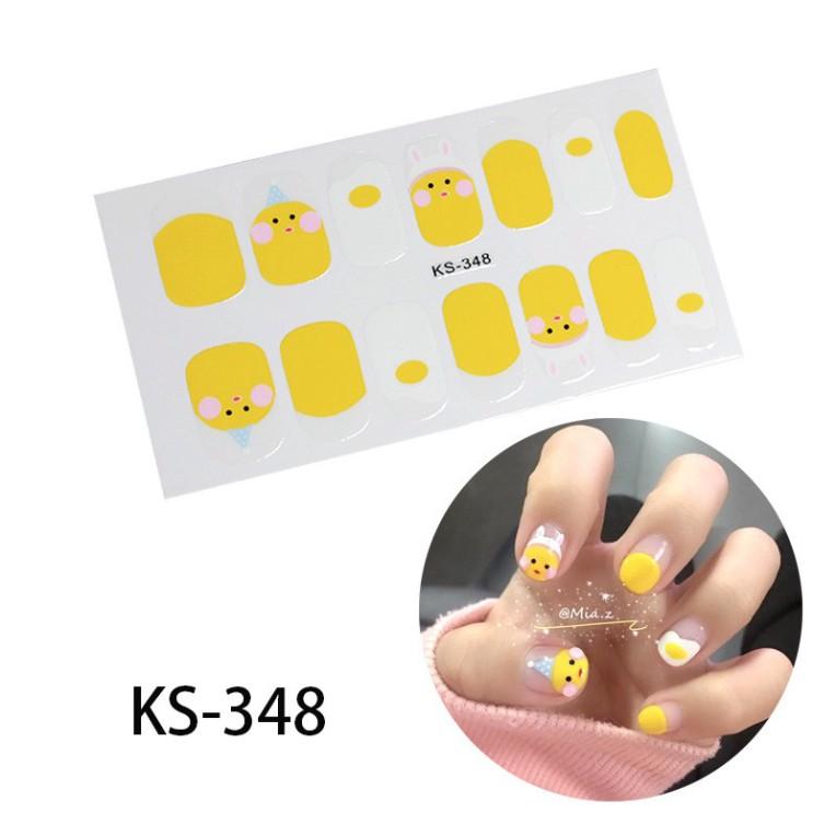 Set 14 nhãn dán trang trí móng tay với nhiều hoạ tiết tùy chọn