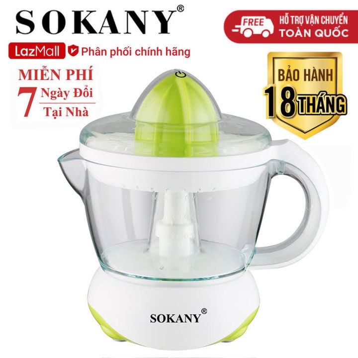 Máy vắt cam tự động công suất cao, máy ép cam tự động SOKANY JE601D - HÀNG CHÍNH HÃNG - DELIYA