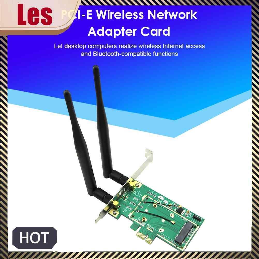 Thẻ Mạng Không Dây Mini PCI Express Sang Desktop PCIe