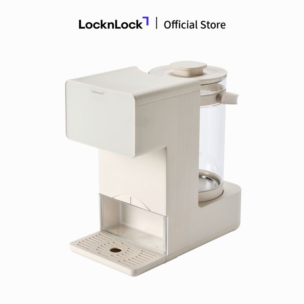 Máy Đun Nước Pha Sữa Chuẩn Nhiệt &amp; Giữ Ấm 48H LocknLock EJK586IVY 2L Cho Mẹ Và Bé - Hàng Chính Hãng - JoyMall