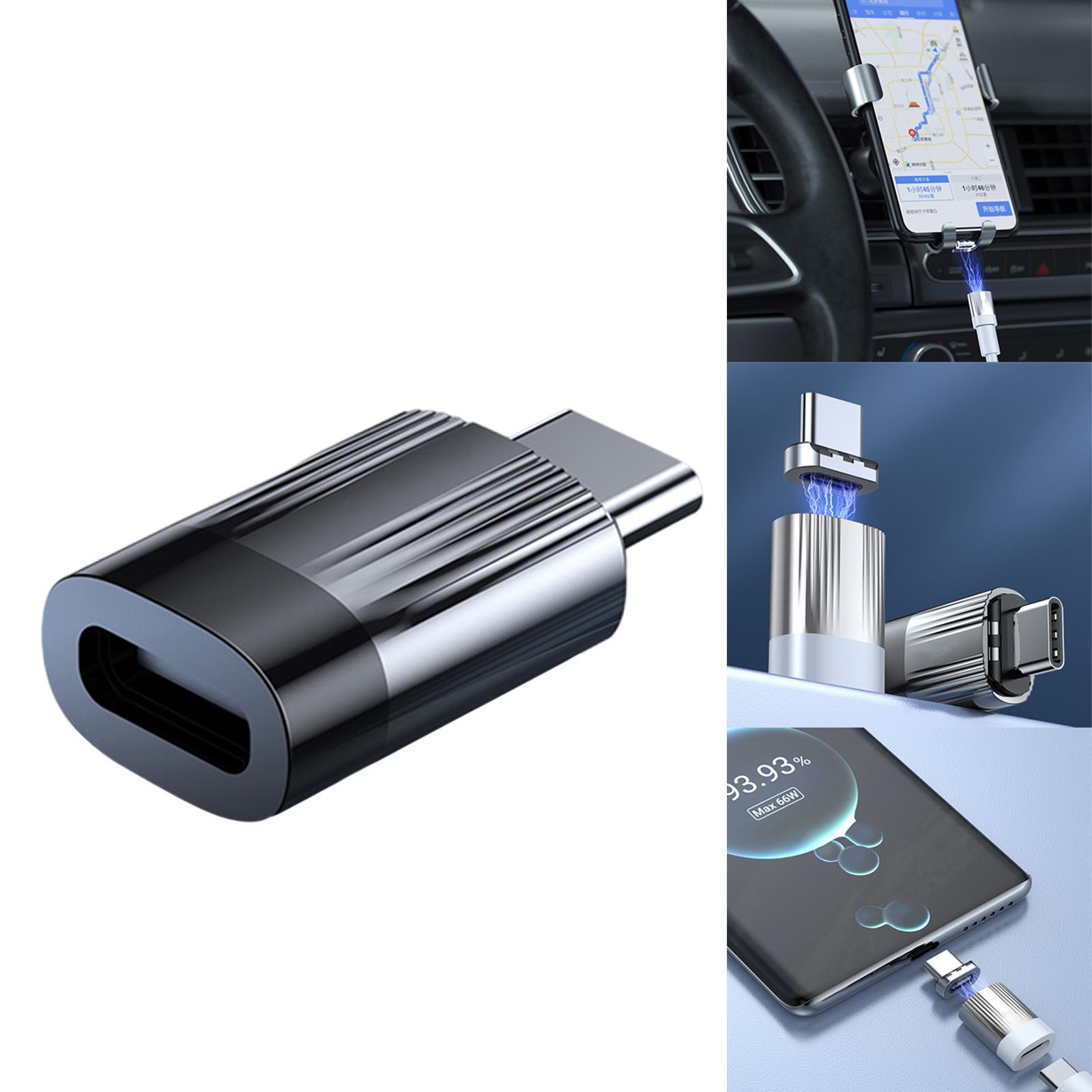 Magnetic Type-C Adapter Data Transfer Usb-C for Smartphones Tablets Laptops