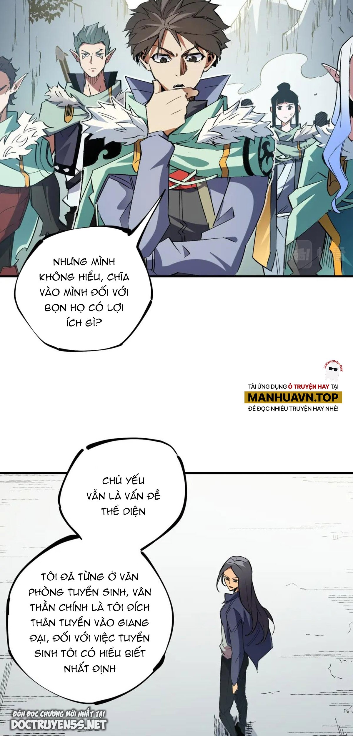 toàn dân chuyển chức: không có chức ta kết thúc thần minh chapter 27 39