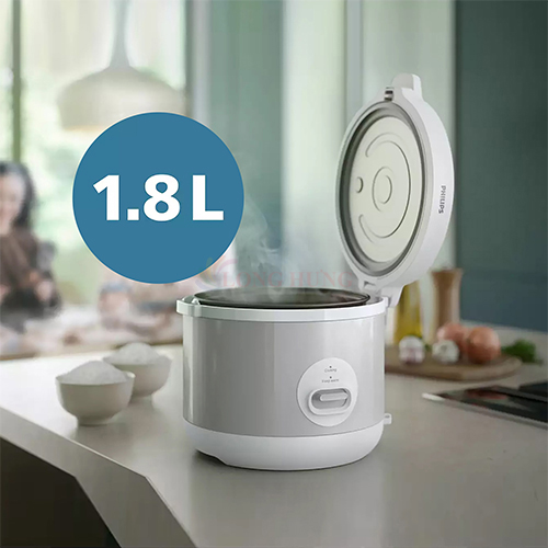 Nồi cơm điện nắp gài Philips 1.8 lít HD3008/30 - Hàng chính hãng