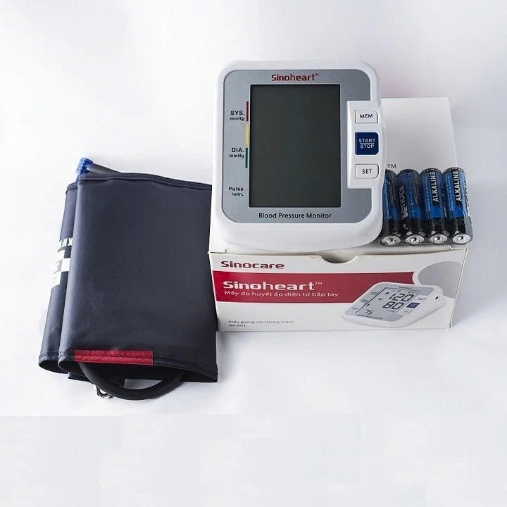 Máy Đo Huyếjt Áp Sinocare Bắp Tay – Hướng Dẫn Sử Dụng Bằng Giọng Nói Tiếng Việt, đèn ngủ