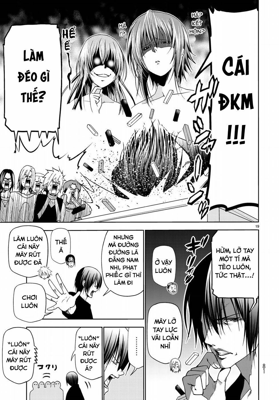 cô gái thích lặn - grand blue chapter 54.5 19