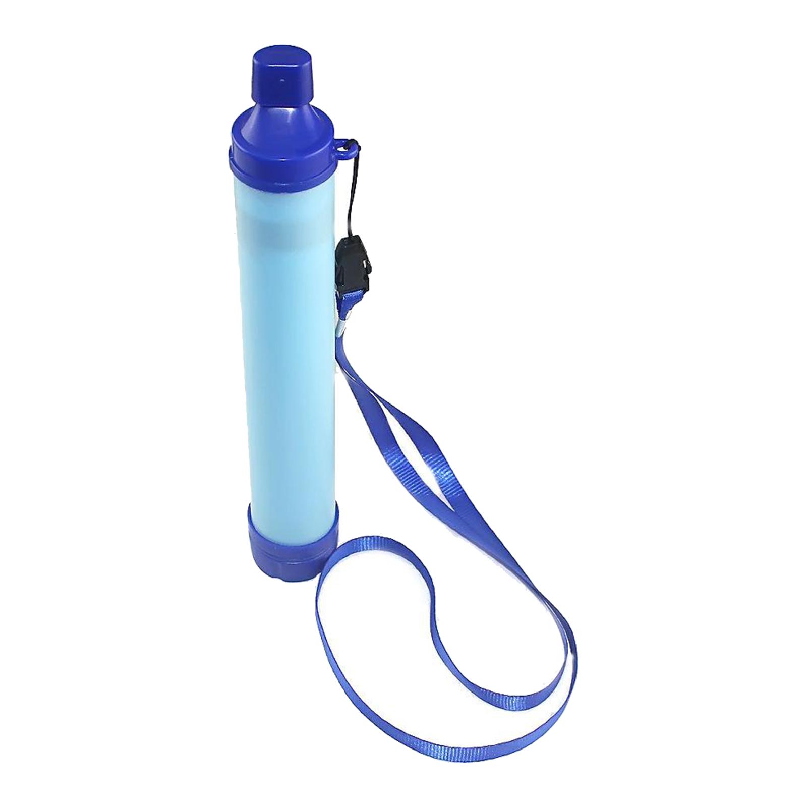 Personal Water Filter Straw Water Purifier Survival Gear for Hiking, Camping, Travel and Emergency Preparedness