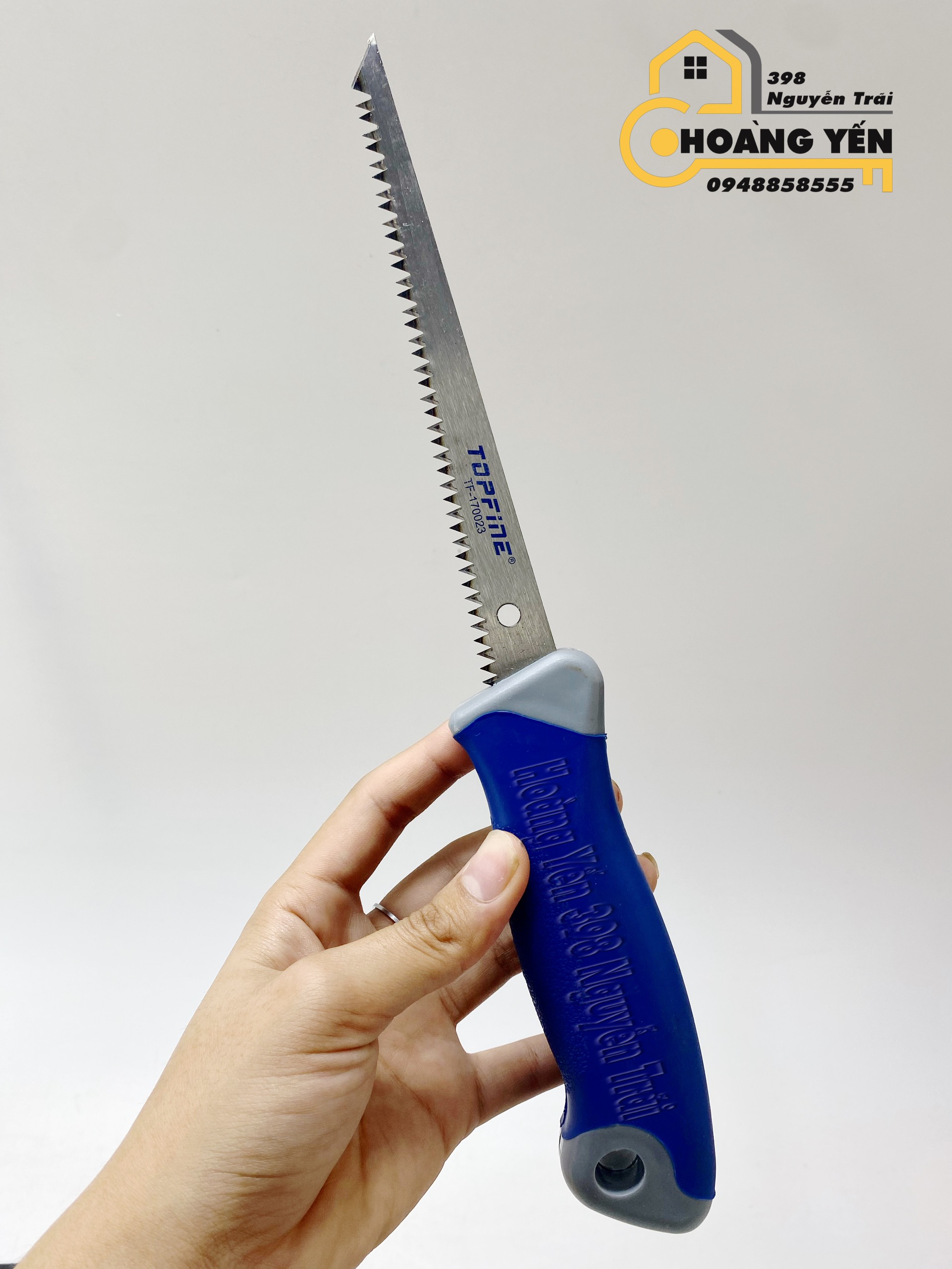 Cưa tay mỏ nhọn 6''150mm Topfine 170023 cưa tay cành cây, cưa tay thân cây, cưa tay ống nước, cưa tay tấm kim loại, cưa bền bỉ, cưa sắc nhọn, cưa nhập khẩu