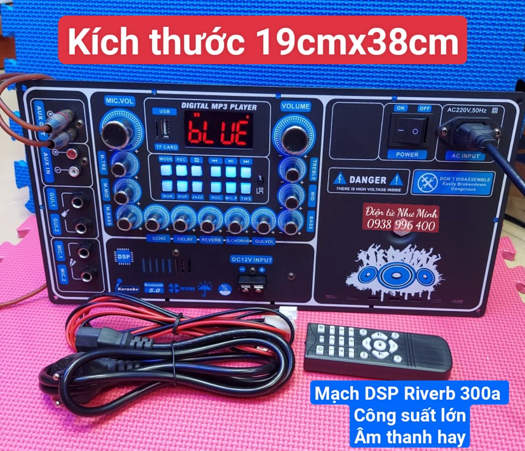 Mạch LOA KÉO CÔNG SUẤT LỚN 4 TẤC ĐÔI THẾ HỆ MỚI 300A