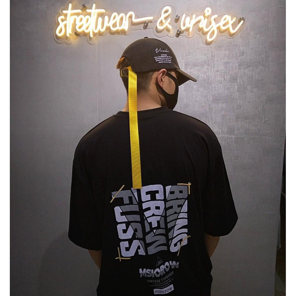 Áo thun tay lỡ Crow Streetwear