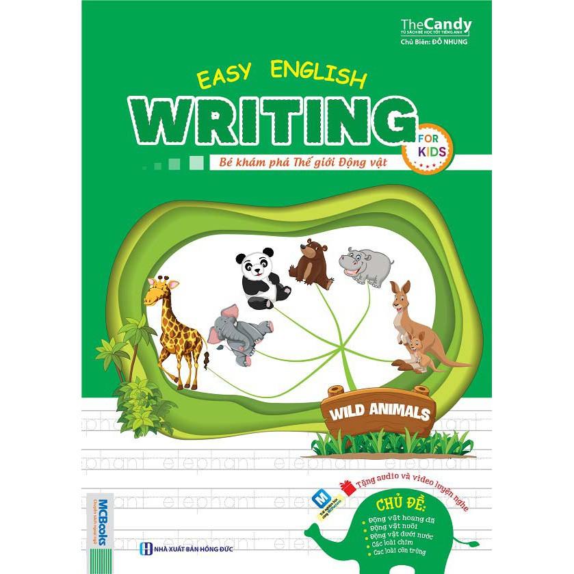 Combo 4 Cuốn Easy Writing English For Kids