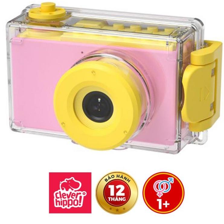 Máy chụp hình chống nước (vàng - xanh - hồng) CLEVER HIPPO TOY