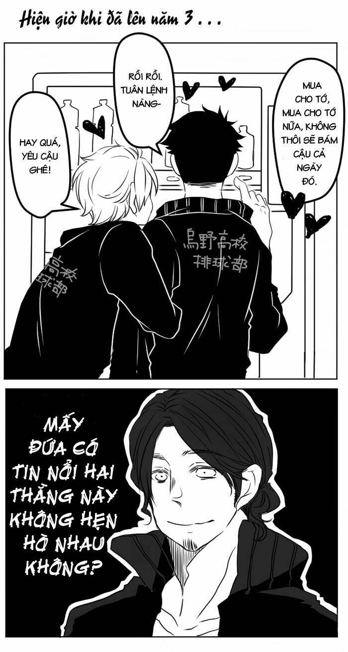bóng chuyền nảy lửa - doujinshi chapter 5 5