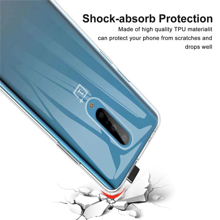 Ốp lưng OnePlus 7 Pro, 7T Pro, 7 Pro 5G Silicon dẻo trong suốt