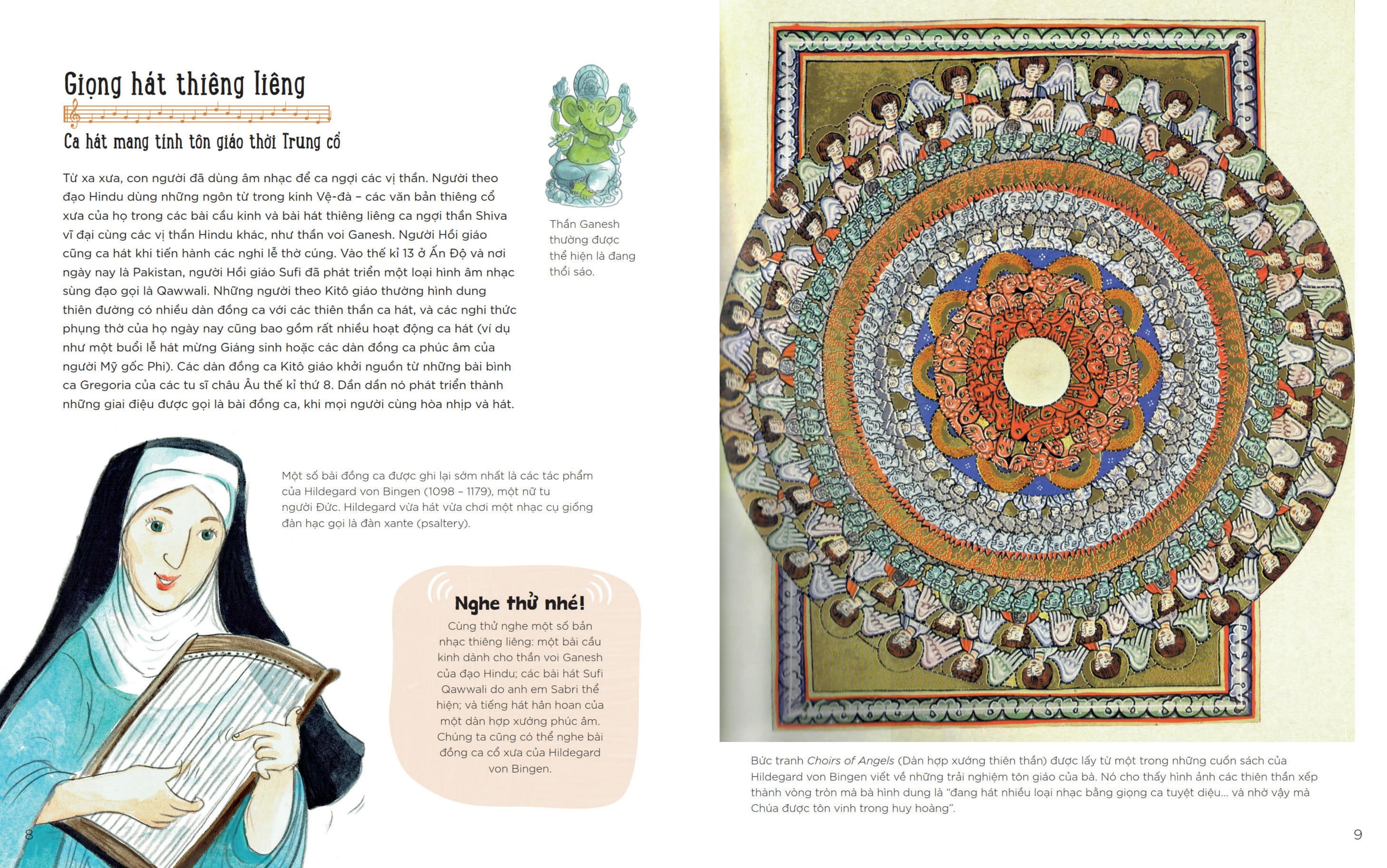 Sách - Câu Chuyện Âm Nhạc - Lịch Sử Âm Nhạc Dành Cho Trẻ Em - Bìa Cứng