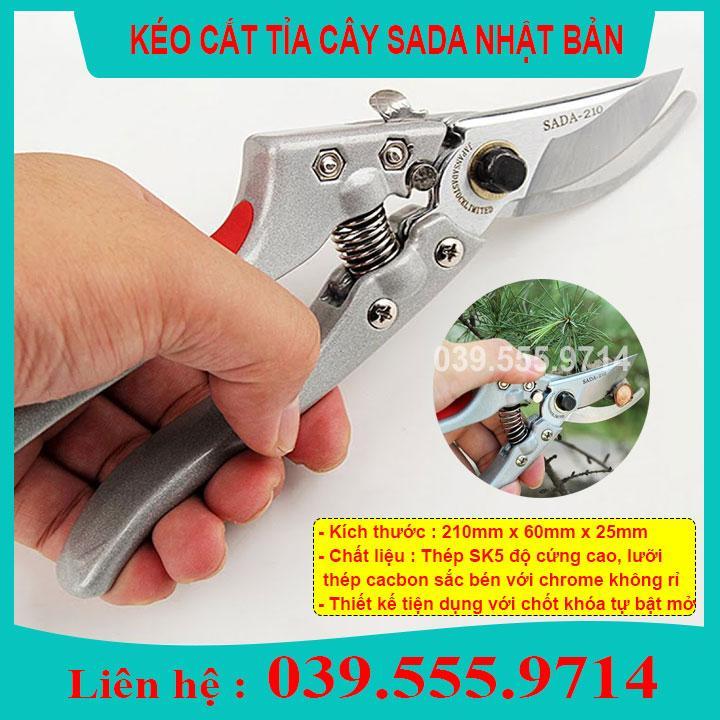 KÉO CẮT TỈA CÂY SADA NHẬT BẢN - CHẤT LƯỢNG CAO