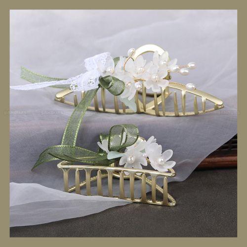 Kẹp tóc hàm cá mập 2 kích cỡ phong cách Lolita KT07
