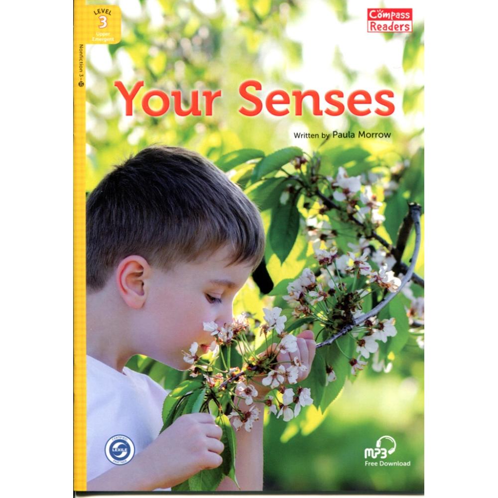 [Compass Reading Level 3-10] Your Senses - Leveled Reader with Downloadable Audio
