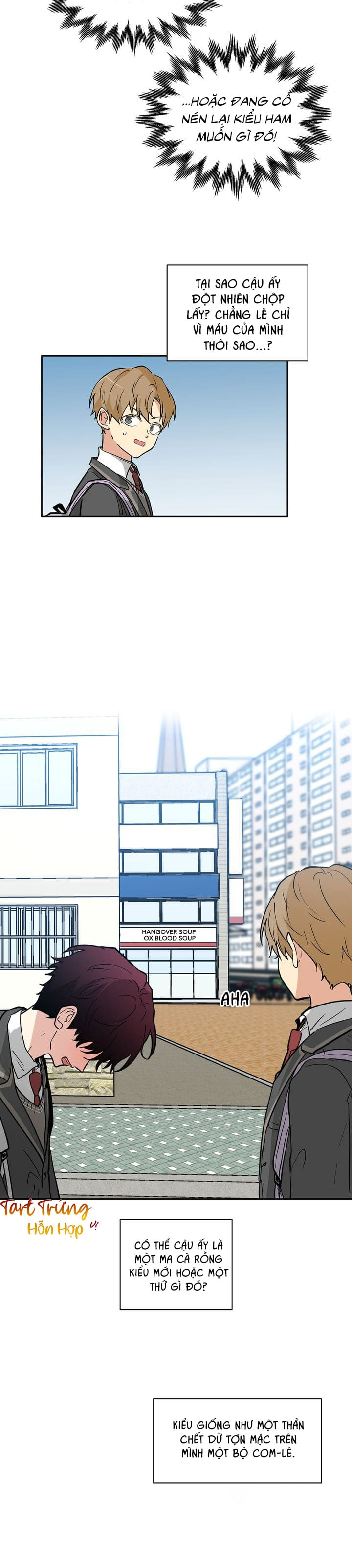 lỡ hàng xóm nhà bên là ma cà rồng thì sao?! chapter 2 21