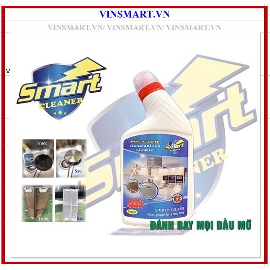 Tẩy rửa Smart: Tẩy sứ, Tẩy cặn canxi kính, dầu mỡ, cặn canxi inox siêu sạch, Tẩy kính