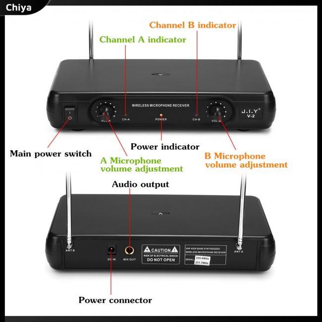 Bộ Micro Không Dây Cầm Tay Chuyên Nghiệp Kèm Phụ Kiện