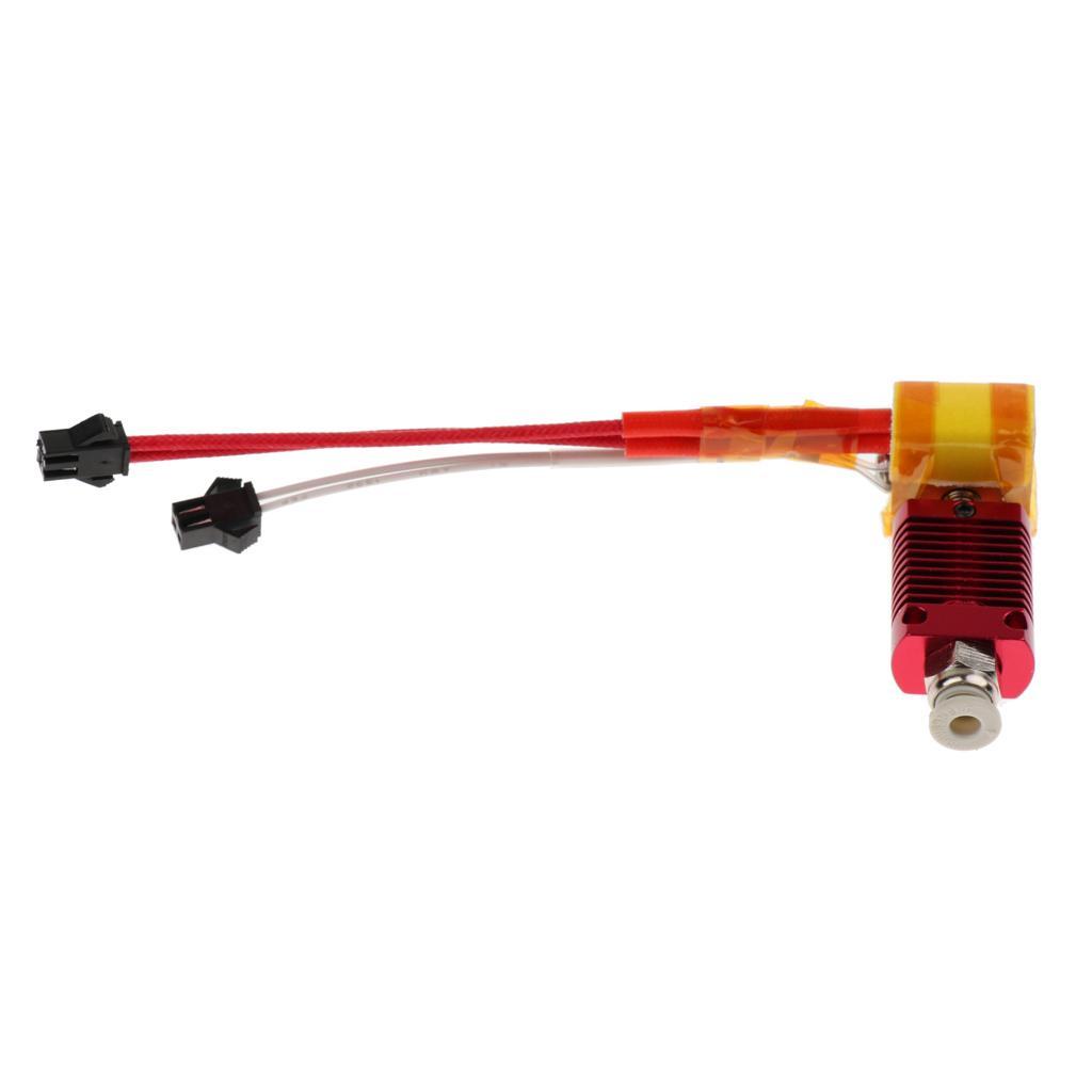 1 Piece 3D Printer Nozzle Kit Upgrading Extruder Hot End Assembled for CR-10, CR-10S