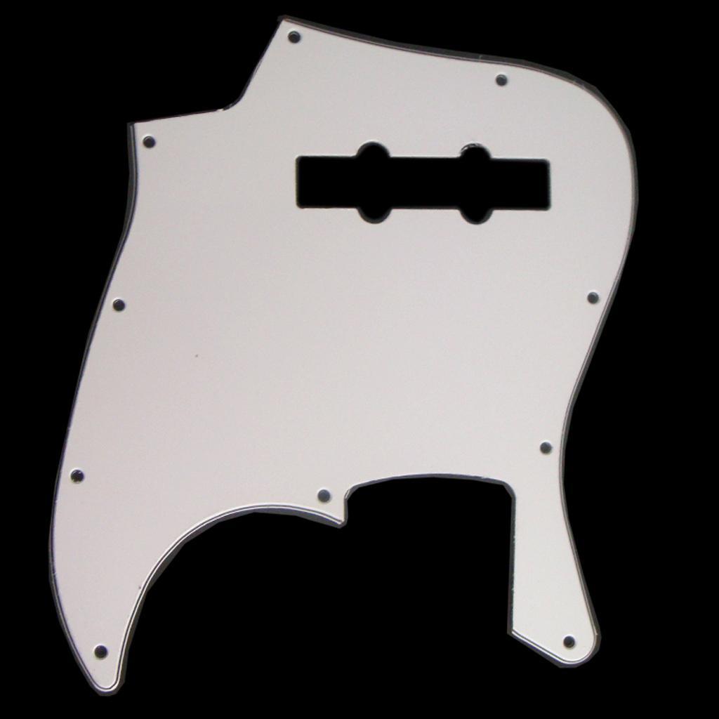 Guitar Pick Guard Scratch Plate DIY Accessory White